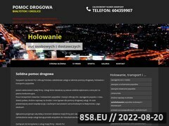 Zrzut strony Pomoc drogowa Białystok