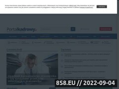 Zrzut strony Portal Kadrowy - Kadry, Płace, ZUS