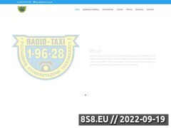 Zrzut strony Radio taxi - zamów taxówkę