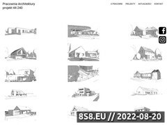 Zrzut strony Pracownia Architektury projekt 44 240