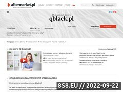 Zrzut strony Sklep Internetowy Qblack.pl