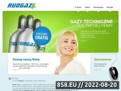 Zrzut strony Rudgaz1 dystrybutor gazu