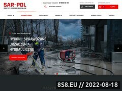Zrzut strony Zagęszczarki hydrauliczne od Sar-Pol.