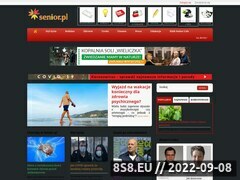 Zrzut strony Senior.pl - lifestajlowy serwis dla ludzi po czterdziestce