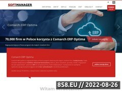 Zrzut strony SOFTMANAGER: Programy dla Ma�ych Firm