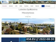 Zrzut strony LSM - zarządzanie lokalami