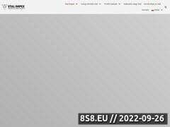 Zrzut strony Producent rur i profili stalowych