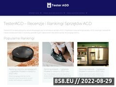 Zrzut strony Testy i recenzje sprzętu AGD