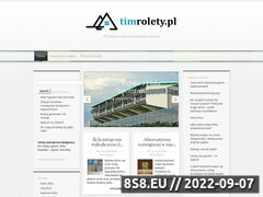 Zrzut strony TIM Rolety, okna Drutex Bydgoszcz
