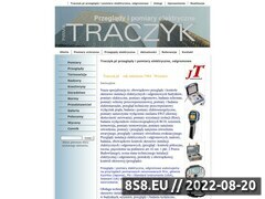 Zrzut strony Traczyk.pl - Instalacje, elektryczne, pomiary, klimatyzacja, sufit podwieszany, papa termozgrzewalna, roboty budowlano-montazowe