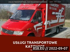 Zrzut strony Usługi transportowe, transport Katowice i taxi bagażowe