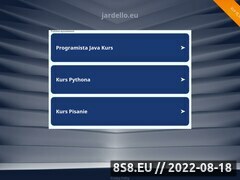 Zrzut strony JardelloTV - polska darmowa telewizja, radio i filmy online przez internet