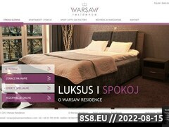 Zrzut strony Apartamenty Warszawa