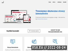 Zrzut strony Tworzenie stron internetowych i pozycjonowanie w Poznaniu