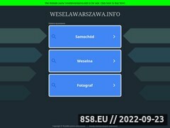 Zrzut strony Wesela Warszawa