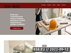 Zrzut strony Wik-Bud Łódź