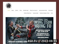 Zrzut strony Kung fu Warszawa
