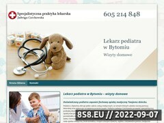 Zrzut strony Opieka medyczna Bytom - Jadwiga Czechowska