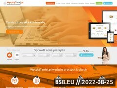 Zrzut strony Najtaszy kurier