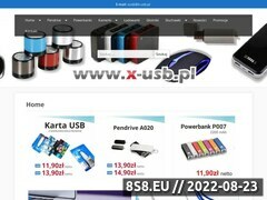 Zrzut strony Www.x-usb.pl Galeria produktw USB