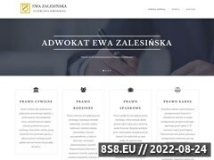 Zrzut strony Adwokat Wrocław