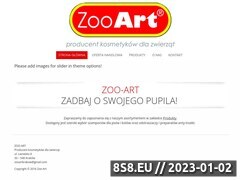 Zrzut strony ZOO-ART kosmetyki dla zwierzt