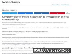 Miniaturka domeny wynajem-magazyn.pl