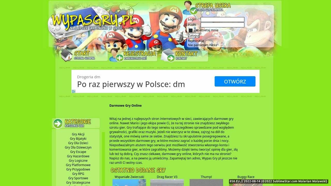 Gry Online (strona www.wypasgry.pl - Wypasgry.pl)