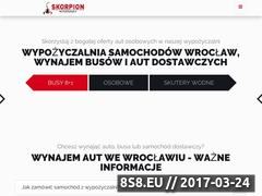 Miniaturka domeny wypozyczalniaskorpion.pl