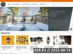 Miniaturka wyroby-kute.pl (Kute bramy, kute balustrady i kute ogrodzenia)