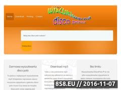 Miniaturka wyszukiwarka-discopolo.pl (Codziennie najnowsze disco polo bez limitu)
