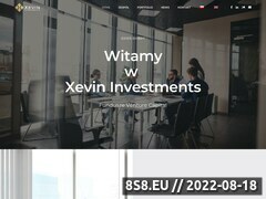 Miniaturka xevin.eu (Fundusz venture capital)