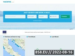 Miniaturka yachtic.com (Wyszukiwarka czarterów jachtów online)