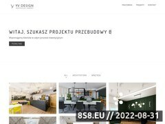 Miniaturka www.yvdesign.pl (Projektowanie wnętrz i projektowanie domów)
