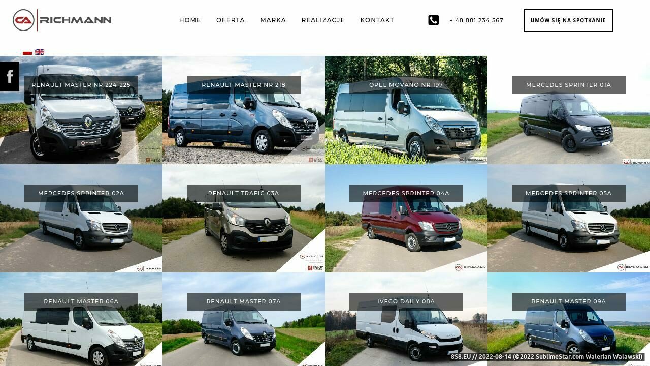 Zabudowy busów na osobowe, VIP i kampery (strona www.zabudowybusow.pl - Ca Richmann Zabudowy Bus)