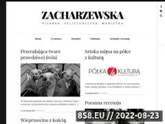 Miniaturka domeny zacharzewska.com
