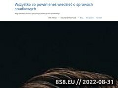 Zrzut strony Adwokat - prawo spadkowe Wrocław