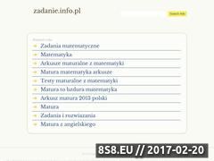 Miniaturka domeny zadanie.info.pl