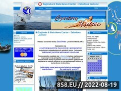 Miniaturka zaglowka.com.pl (Budowa, sprzedaż i zabudowa Jachtów Tes 678, Calipso 750 i Laguna)