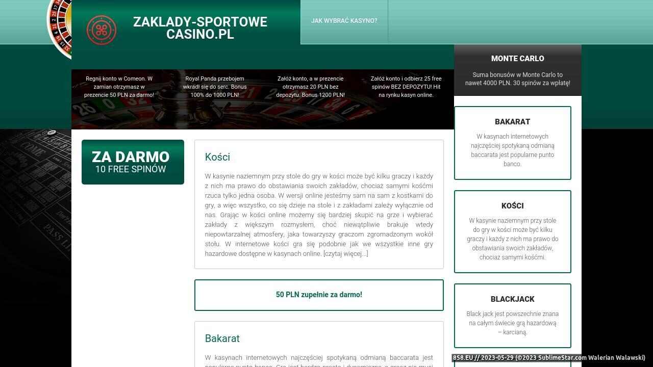 Zrzut ekranu Zakłady sportowe online poradnik typera