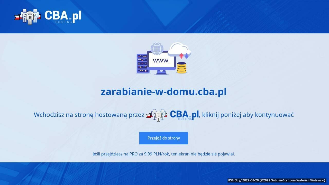 Praca dodatkowa czyli jak zarobić przez Internet (strona www.zarabianie-w-domu.cba.pl - Zarabianie-w-domu.cba.pl)