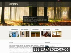 Miniaturka strony Zbydrew :: Producent drewnianych drzwi zewnętrznych i wewnętrznych na wymiar
