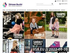 Miniaturka zdrowebuciki.pl (Buty profilaktyczne dla dzieci)
