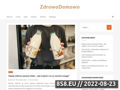Miniaturka domeny www.zdrowodomowo.pl