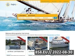 Miniaturka zegluj.pl (Czarter jachtów, łodzi motorowych i barek)