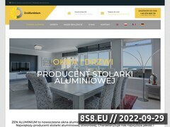 Miniaturka zenaluminium.pl (Producent stolarki aluminiowej fasad okien, drzwi)