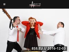 Miniaturka zespol-akord.com.pl (Zespół Akord Sound na wesele, festyn, zabawę i karnawał - Śląsk)