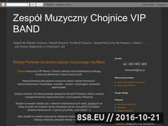 Miniaturka zespol-chojnice.blogspot.com (<strong>zespół muzyczny</strong> na wesele Vip Band Chojnice)