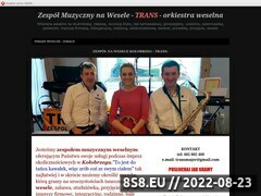 Miniaturka zespol-wesele.manifo.com (<strong>zespół muzyczny</strong> na wesele Kołobrzeg)