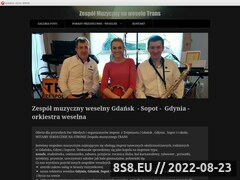 Miniaturka zespol.manifo.com (Wesele Sopot - <strong>zespół muzyczny</strong>, weselny - orkiestra Trans)